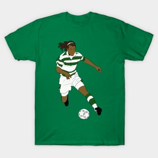 Henrik Larsson 90s Football Minimalist Soccer T-Shirt